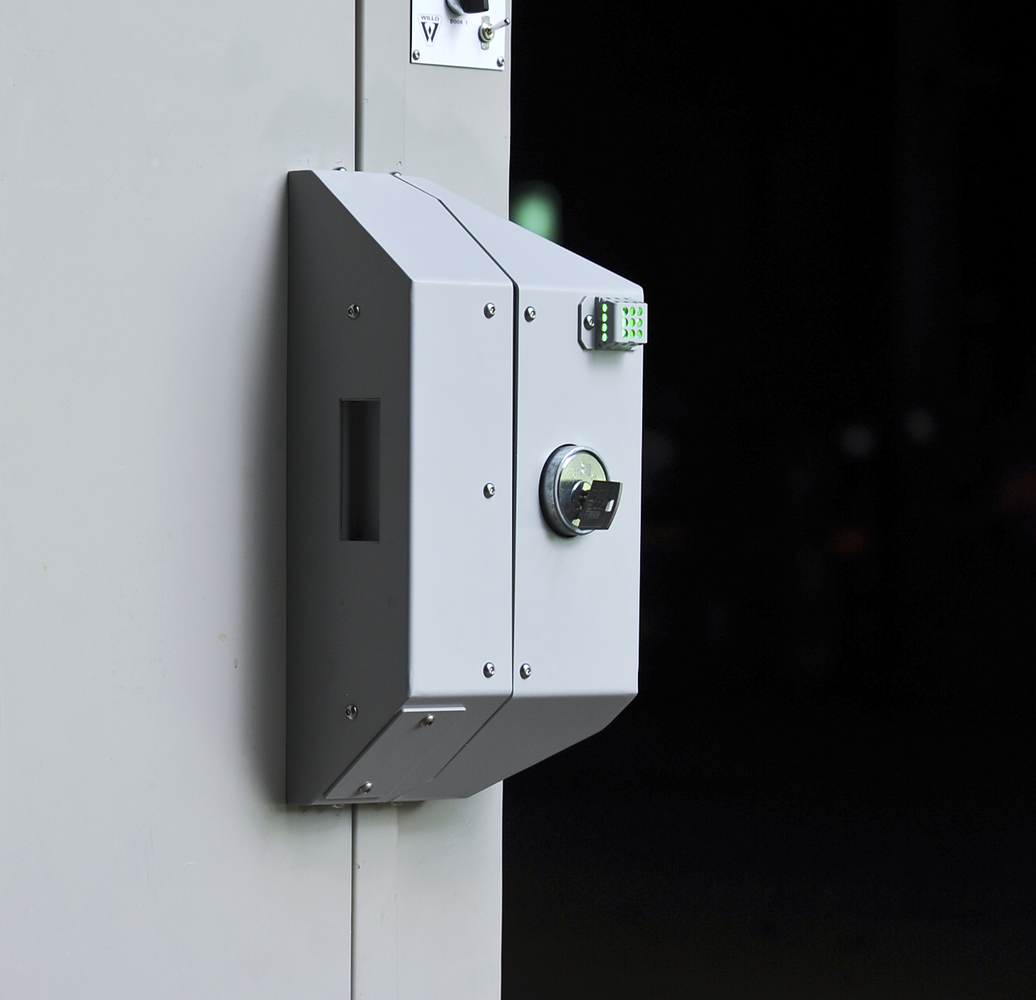 The Wedge door closure